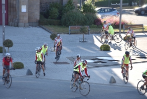 Tous les dimanches et jeudis, randonnée cyclotouriste avec le S.P. cyclos