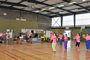 Démonstration de zumba avec Moi je danse