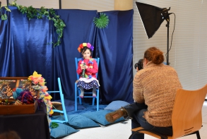 Stand photos avec la photographe Jeanne Paturel pour les Entrevues mirobolantes