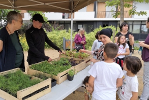 Et l'association Vert le Jardin les a initiés au jardinage naturel