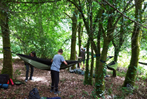 Séjour de bivouac en forêt du 5 au 7 juillet