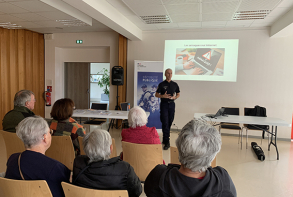 Conférence sur les arnaques numériques animée par la Police Nationale