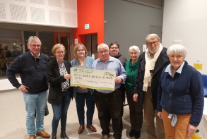 13 janvier - les Ploufraganais sont généreux ! Un chèque de 17 000€ a été remis à l’association Ploufragan Téléthon au bénéfice de la recherche sur les maladies génétiques