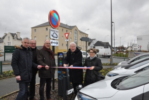 actualités inauguration bornes electriques mars 2018