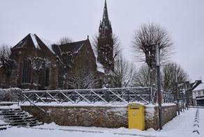 10 février 2021 Neige à Ploufragan