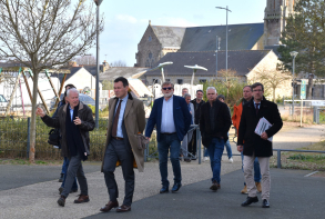 Visite du préfet François de Keréver à Ploufragan 7 mars 2025 .1