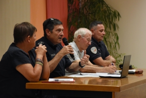 Actualité : réunion " Participation citoyenne " avec la police nationale - Juillet 2023