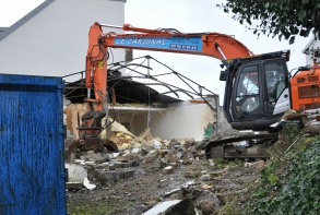 Actualité urbanisme démolitions bâtiments février 2018 engin de chantier