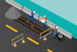 Illustration travaux de voirie