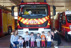 Actualités visite pompiers Octobre 2018