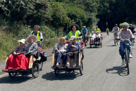 Journée citoyenne 2026 : les Vagabonheurs participaient à la balade à vélo.