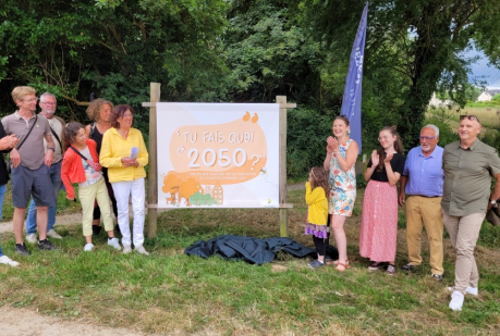 Actualité : inauguration exposition " Tu fais quoi en 2050 ? " juin 2025