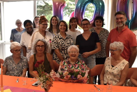 Actualités 100 ans Hélène Mathrurin juillet 26