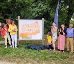 Actualité : inauguration exposition " Tu fais quoi en 2050 ? " juin 2025