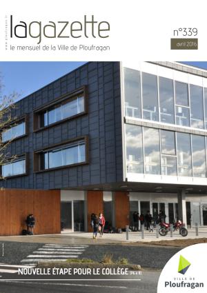Une Gazette avril 2016