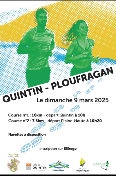 Agenda course quintin-ploufragan 9 mars 2025