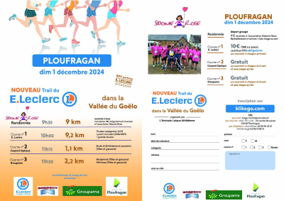 Agenda trail dans la vallée 1er dec 24