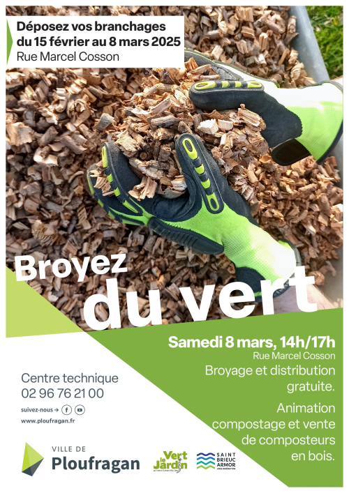 Aganda affiche broyez du vert 8 mars 25