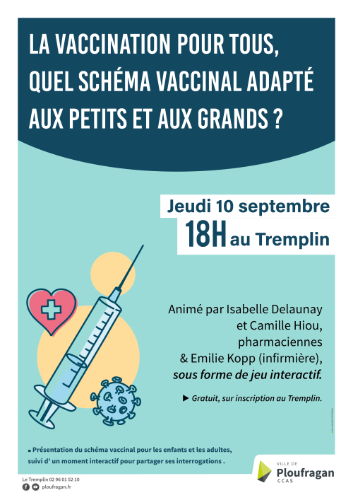 Agenda affiche prévention vaccinale 10 sep 26