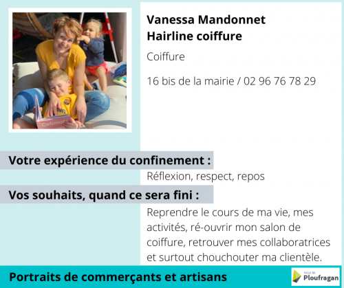 Actualité : portraits de commerçants Hairline coiffure avril 2020
