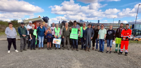 Actualité : World cleanup day : le groupe des volontaires - septembre 2022 