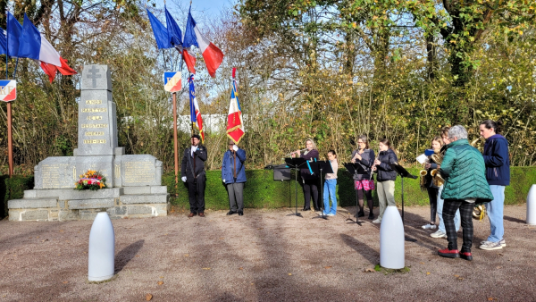 Actualité : commémoration 11 novembre 2025 monument des fusillés