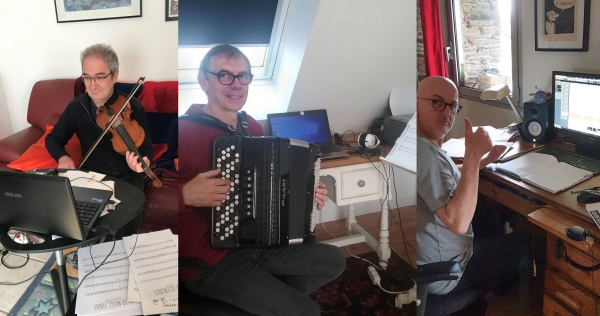 Actualité : Confinement, Les profs de musique télé-travaillent