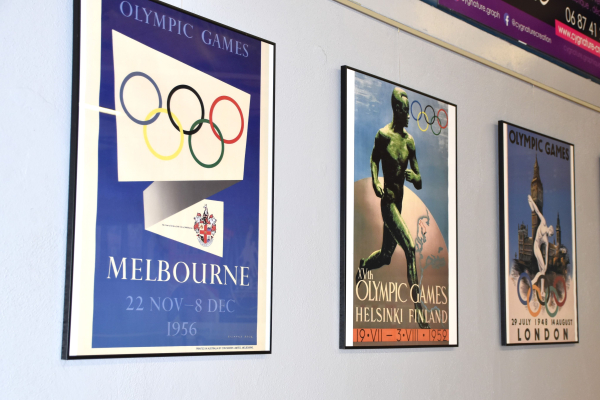 Agenda : exposition des affiches des Jeux Olympiques 2