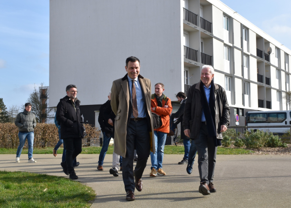 Visite du préfet François de Keréver à Ploufragan 7 mars 2025 .2