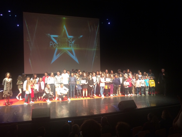 Actualité Enfance Festival Pocket film groupe des lauréats mai 2018