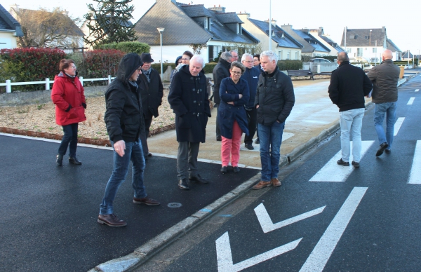 Actualité. Visite de la rue d'Armor. Mars 2019