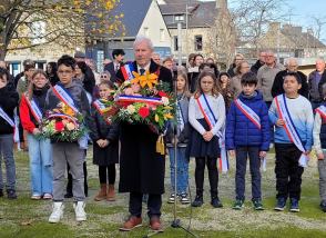 Actualité : commémoration 11 novembre 2025 monument du centre-ville