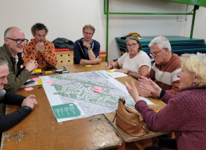 Atelier habitant sur l'étude d'aménagement du coeur des Villes Moisan 9 juin 2026