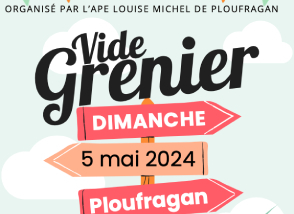 agenda vide grenier APE Louise Michel