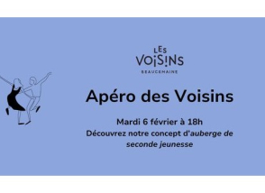 Agenda apéro des Voisins 6 fév 24