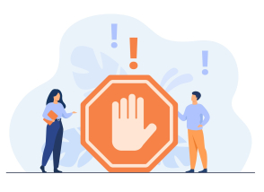 Attention risque d' arnaques - visuel Freepix