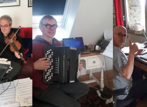 Actualité : Confinement, Les profs de musique télé-travaillent