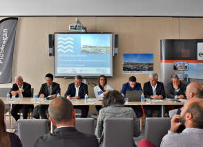 Actualité Conférence de presse site Chaffoteaux devient Genesis Baie d'Armor septembre 2018