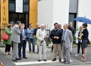 Actualité Visite de SBAA (ANRU) du quartier de l'Iroise juillet 2017 1