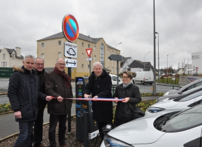 actualités inauguration bornes electriques mars 2018