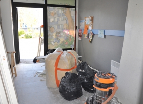 Salle Glenmor en chantier