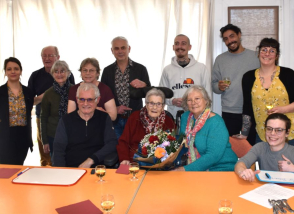 Actualités 100 ans Lucienne Monfort 6 fév.25