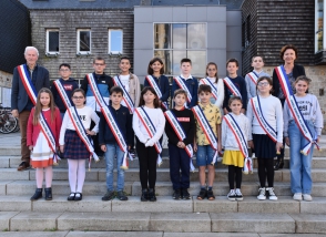Actualités installation conseil municipal des enfants 9 nov 22