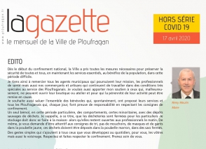Actualité : couverture Gazette hors-série avril 2020