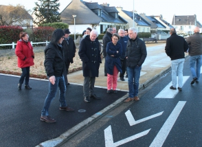 Actualité. Visite de la rue d'Armor. Mars 2019