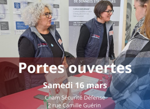 Portes ouvertes Cnam sécurite défense à Ploufragan 16 mars 2024