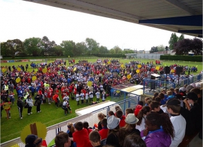 Manifestation sportive à Ploufragan