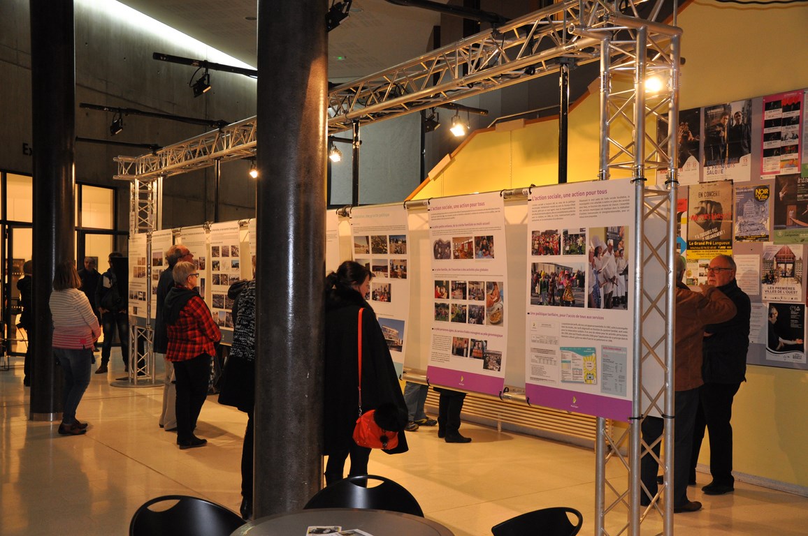 Actualité Vernissage exposition 60 ans action municipale - 1- 10 novembre 2017